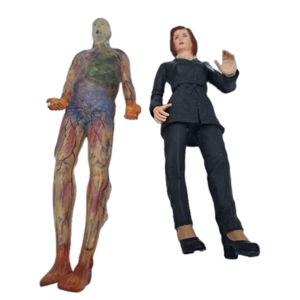 1998 McFarlane Toys X-Files Scully Figure Skinless Joe Toy Lot